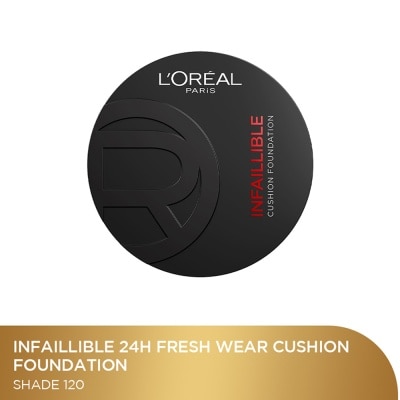 L'OREAL PARIS MAKEUP [CNY] Infaillible 24h Fresh Wear Cushion Foundation #120 1s