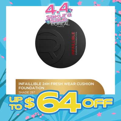 L'OREAL PARIS MAKEUP - Infaillible 24h Fresh Wear Cushion Foundation #257 1s