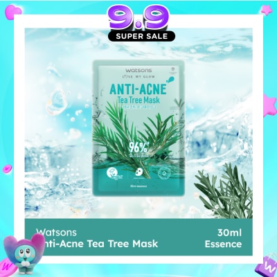 WATSONS - Anti-Acne Tea Tree Face Mask 30ml x 1s image