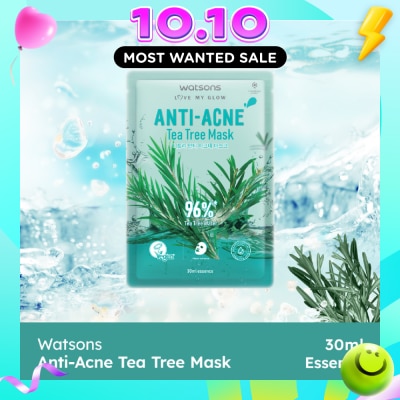 WATSONS Anti Acne Tea Tree Face Mask 30ml x 1s image