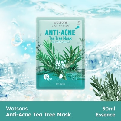 WATSONS - Anti-Acne Tea Tree Face Mask 30ml x 1s