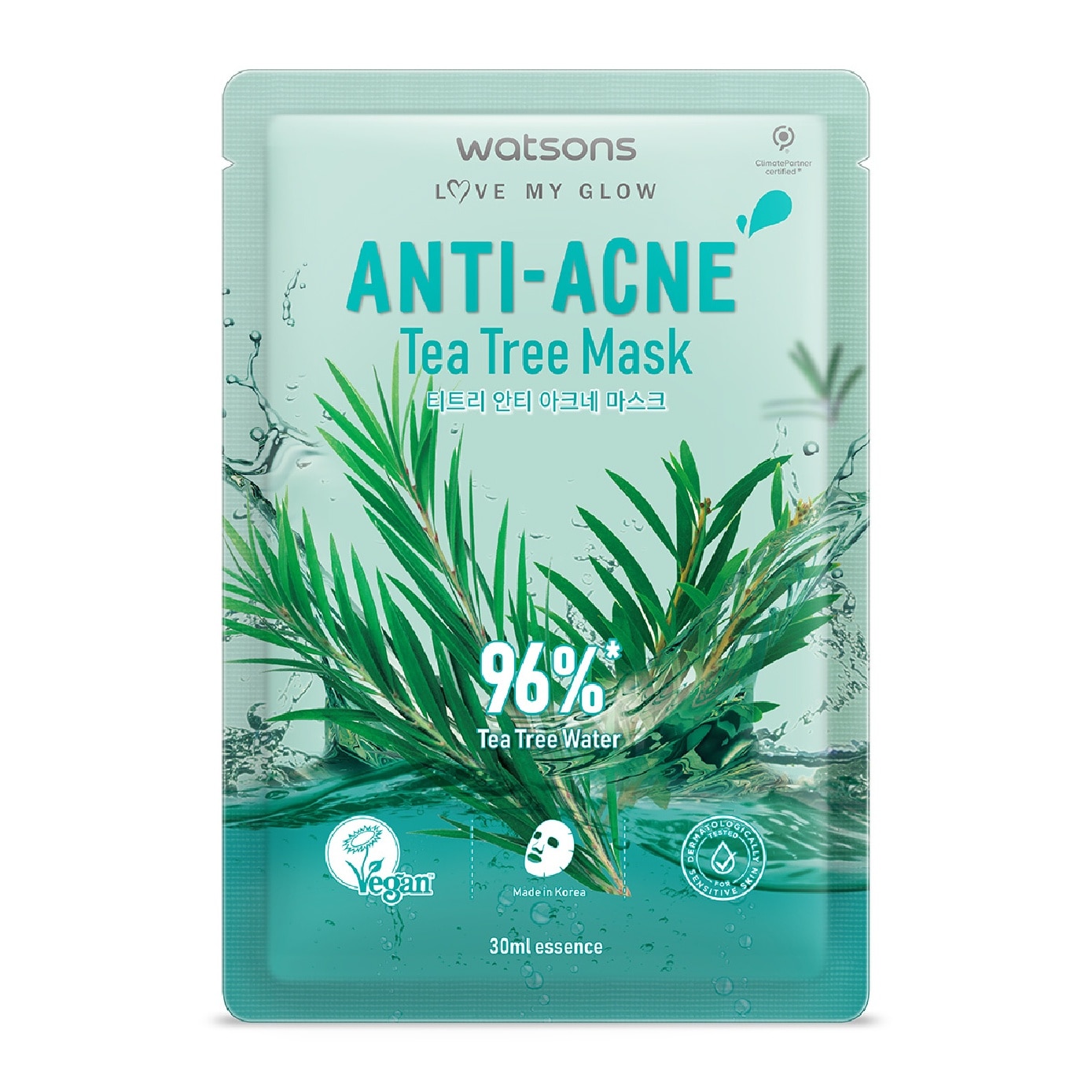 Anti-Acne Tea Tree Face Mask 30ml x 1s