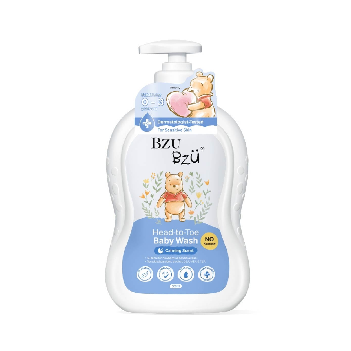 Head-to-Toe Calming Scent Baby Wash 600ml