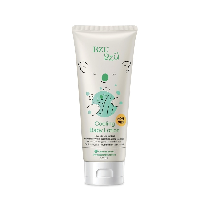 Non Oily Cooling Baby Lotion Hydrate & Protects Skin (Designed for Sensitive Skin) 200ml