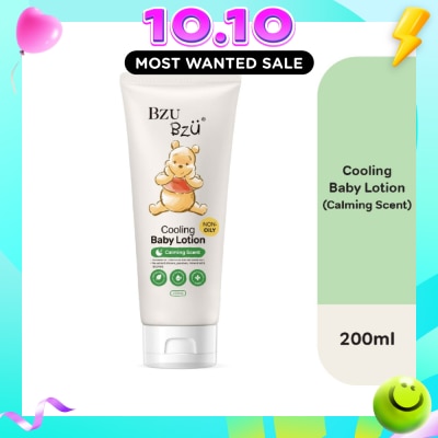BZU BZU Non Oily Cooling Baby Lotion Hydrate & Protects Skin (Designed for Sensitive Skin) 200ml image