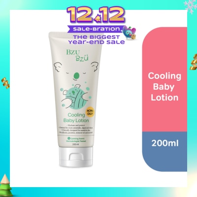 BZU BZU Non Oily Cooling Baby Lotion Hydrate & Protects Skin (Designed for Sensitive Skin) 200ml