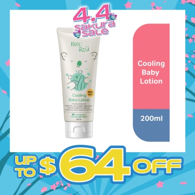 BZU BZU - Non Oily Cooling Baby Lotion Hydrate & Protects Skin (Designed for Sensitive Skin) 200ml