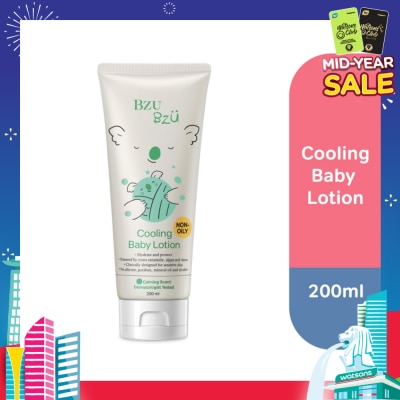 BZU BZU Non Oily Cooling Baby Lotion Hydrate & Protects Skin (Designed for Sensitive Skin) 200ml