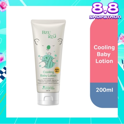 BZU BZU Non Oily Cooling Baby Lotion Hydrate & Protects Skin (Designed for Sensitive Skin) 200ml