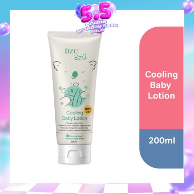 BZU BZU - Non Oily Cooling Baby Lotion Hydrate & Protects Skin (Designed for Sensitive Skin) 200ml