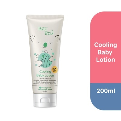 BZU BZU Non Oily Cooling Baby Lotion Hydrate & Protects Skin (Designed for Sensitive Skin) 200ml