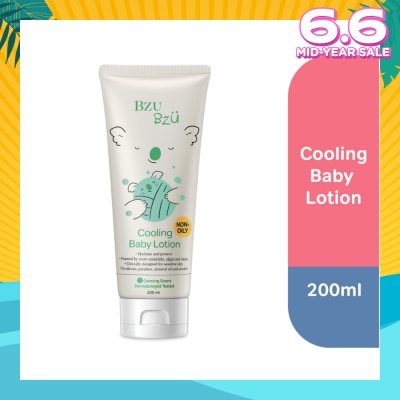 BZU BZU Non Oily Cooling Baby Lotion Hydrate & Protects Skin (Designed for Sensitive Skin) 200ml
