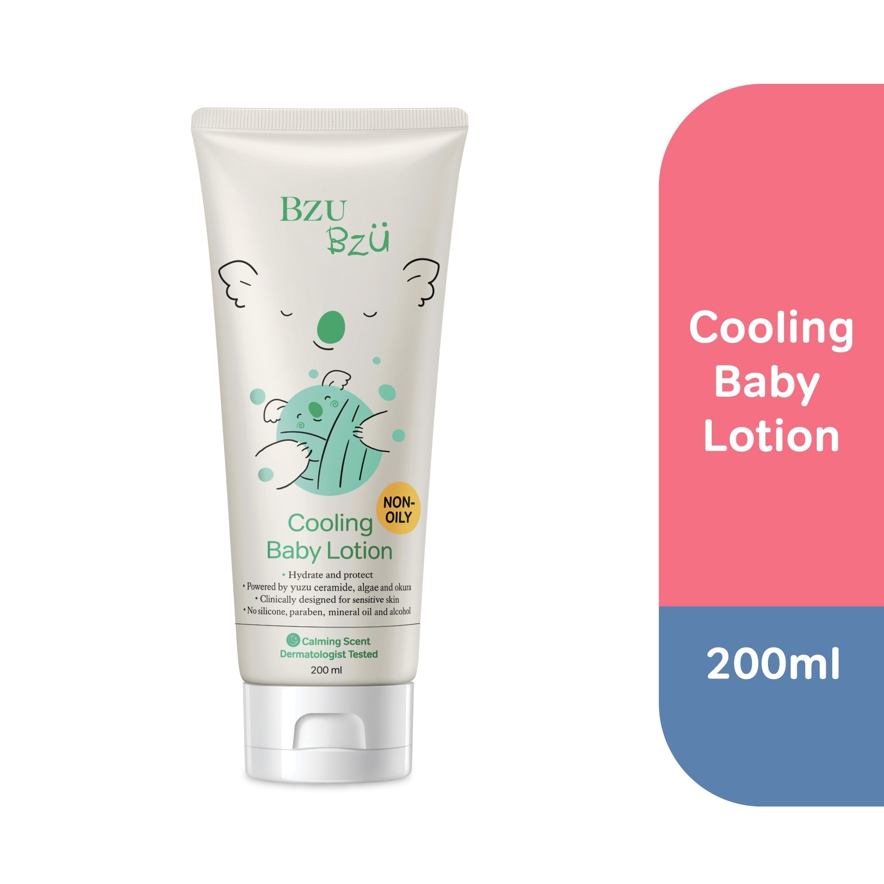 Non Oily Cooling Baby Lotion Hydrate & Protects Skin (Designed for Sensitive Skin) 200ml