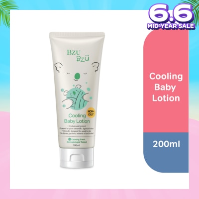 BZU BZU Non Oily Cooling Baby Lotion Hydrate & Protects Skin (Designed for Sensitive Skin) 200ml