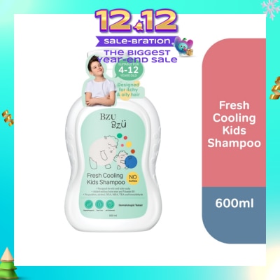BZU BZU Bzu Bzu Fresh Cooling Kids Shampoo 600ml (For Oily & Itchy scalp)