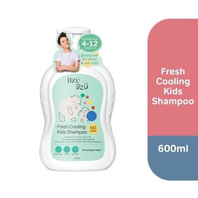 BZU BZU Bzu Bzu Fresh Cooling Kids Shampoo 600ml (For Oily & Itchy scalp)