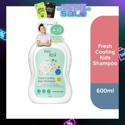 BZU BZU Bzu Bzu Fresh Cooling Kids Shampoo 600ml (For Oily & Itchy scalp)