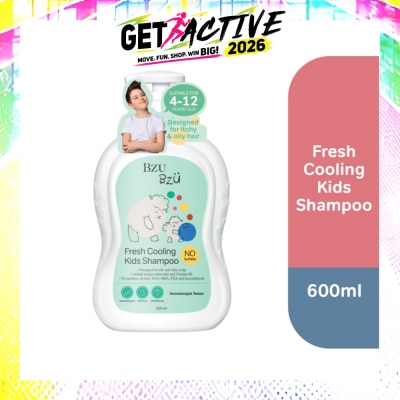 BZU BZU - Bzu Bzu Fresh Cooling Kids Shampoo 600ml (For Oily & Itchy scalp) image