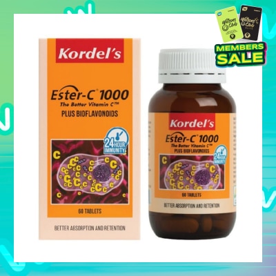 KORDEL'S Ester-C 1000mg Plus Bioflavonoids 60s 