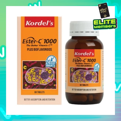 KORDEL'S Ester-C 1000mg Plus Bioflavonoids 60s 