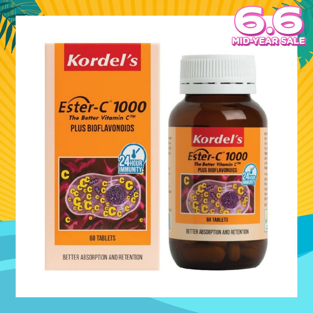 Ester-C 1000mg Plus Bioflavonoids 60s 