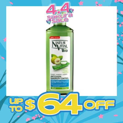 NATURVITAL - Ecocert Shampoo Anti-Dandruff 300ml