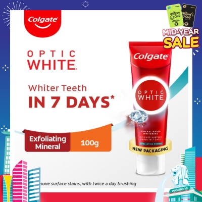 COLGATE Optic White Plus Shine Toothpaste 100g