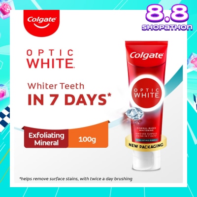 COLGATE Optic White Plus Shine Toothpaste 100g