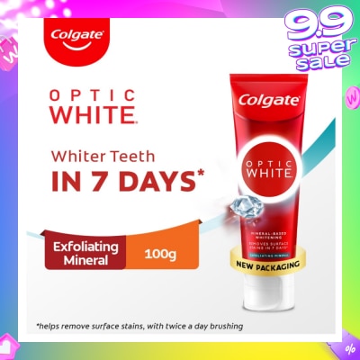 COLGATE Optic White Plus Shine Toothpaste 100g