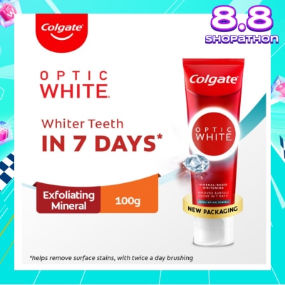 COLGATE Optic White Plus Shine Toothpaste 100g