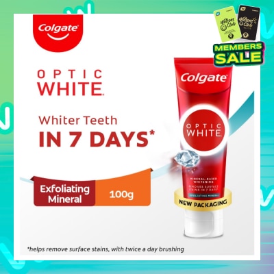 COLGATE Optic White Plus Shine Toothpaste 100g