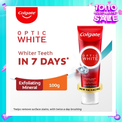 COLGATE Optic White Plus Shine Toothpaste 100g