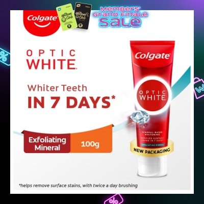COLGATE Optic White Plus Shine Toothpaste 100g
