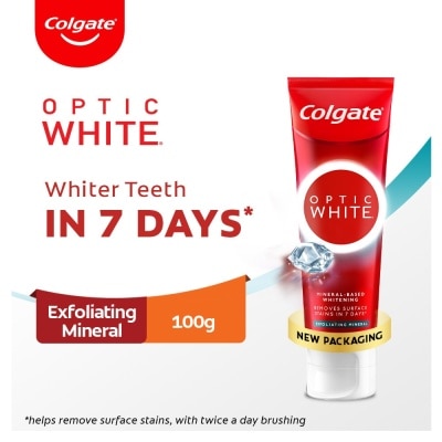 COLGATE Optic White Plus Shine Toothpaste 100g