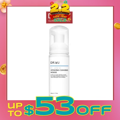 DR. WU Hyalucmplx Hydrating Cleansing Mousse Travel Size 50ml