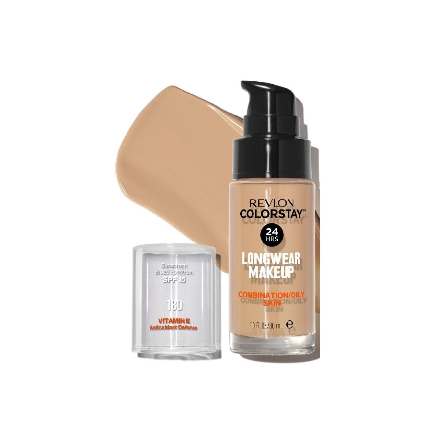 ColorStay™ Longwear Makeup SPF 15 Foundation for Combination-Oily Skin #180 Sand Beige 30ml