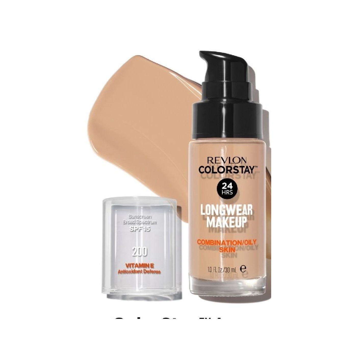 ColorStay™ Longwear Makeup SPF 15 Foundation for Combination-Oily Skin #200 Nude 30ml