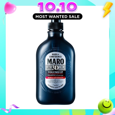 MARO 3D Volume Up Shampoo (Strengthens & Sustains Central Core of Hair for Optimal Hair Growth) 460ml image