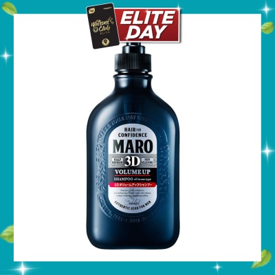 MARO 3D Volume Up Shampoo (Strengthens & Sustains Central Core of Hair for Optimal Hair Growth) 460ml image