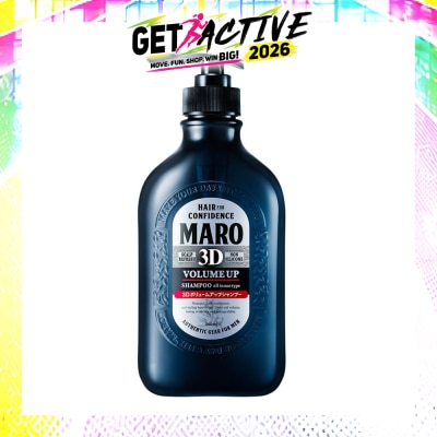 MARO - 3D Volume Up Shampoo (Strengthens & Sustains Central Core of Hair for Optimal Hair Growth) 460ml image