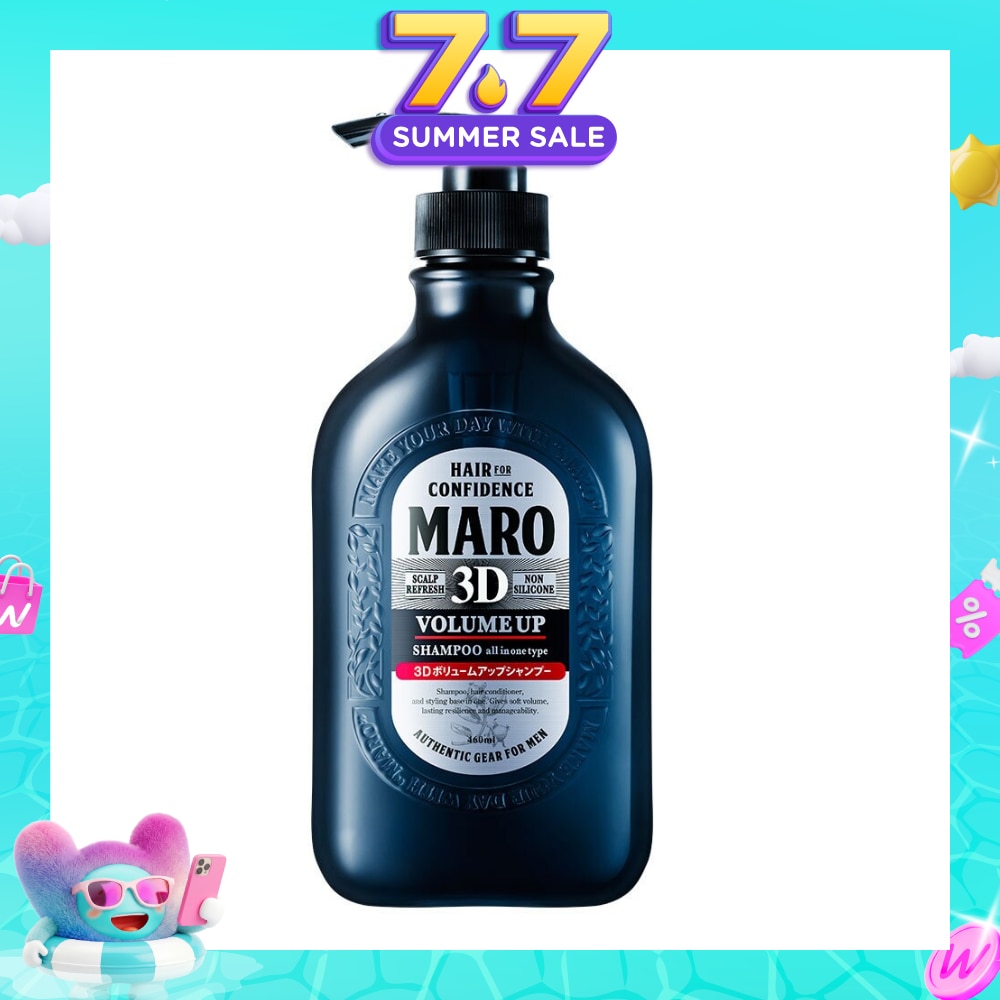 MARO 3D Volume Up Shampoo (Strengthens & Sustains Central Core of