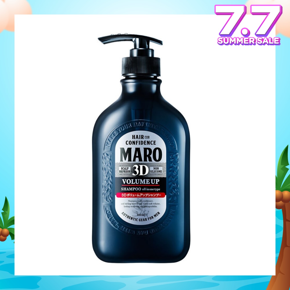 3D Volume Up Shampoo (Strengthens & Sustains Central Core of Hair for Optimal Hair Growth) 460ml