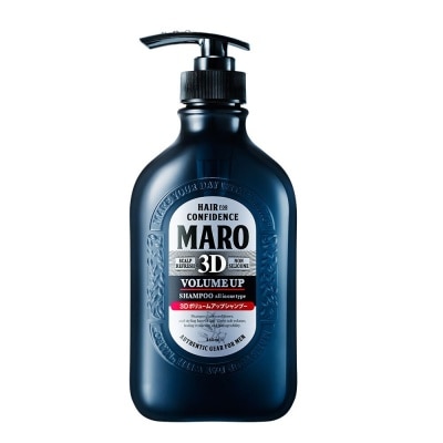 MARO 3D Volume Up Shampoo (Strengthens & Sustains Central Core of Hair for Optimal Hair Growth) 460ml