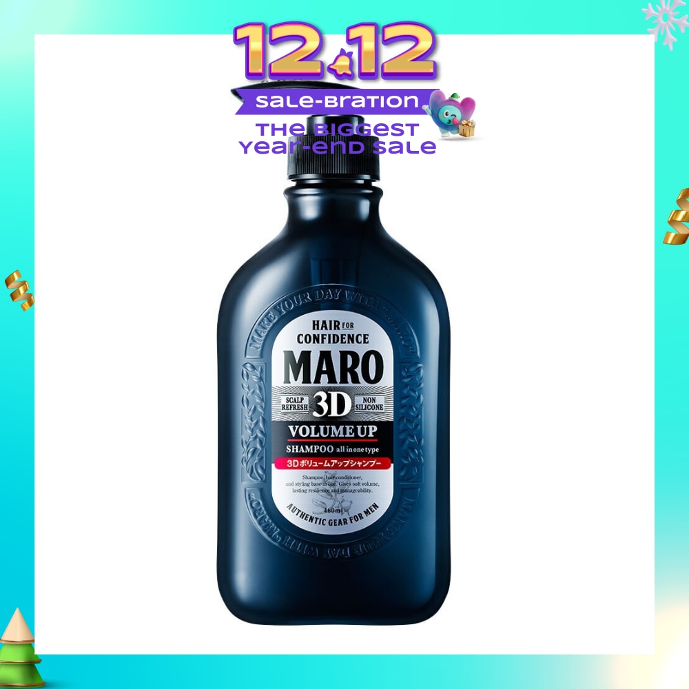 3D Volume Up Shampoo (Strengthens & Sustains Central Core of Hair for Optimal Hair Growth) 460ml