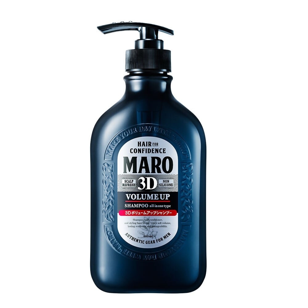 3D Volume Up Shampoo (Strengthens & Sustains Central Core of Hair for Optimal Hair Growth) 460ml