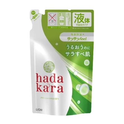 SHOKUBUTSU Shokubutsu hadakara Fruity Fresh Body Wash Refill 340ml