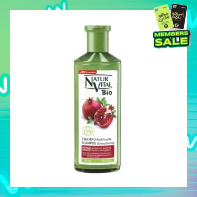 NATURVITAL Bio EcoCert Shampoo for Strengthening Hair 300ml
