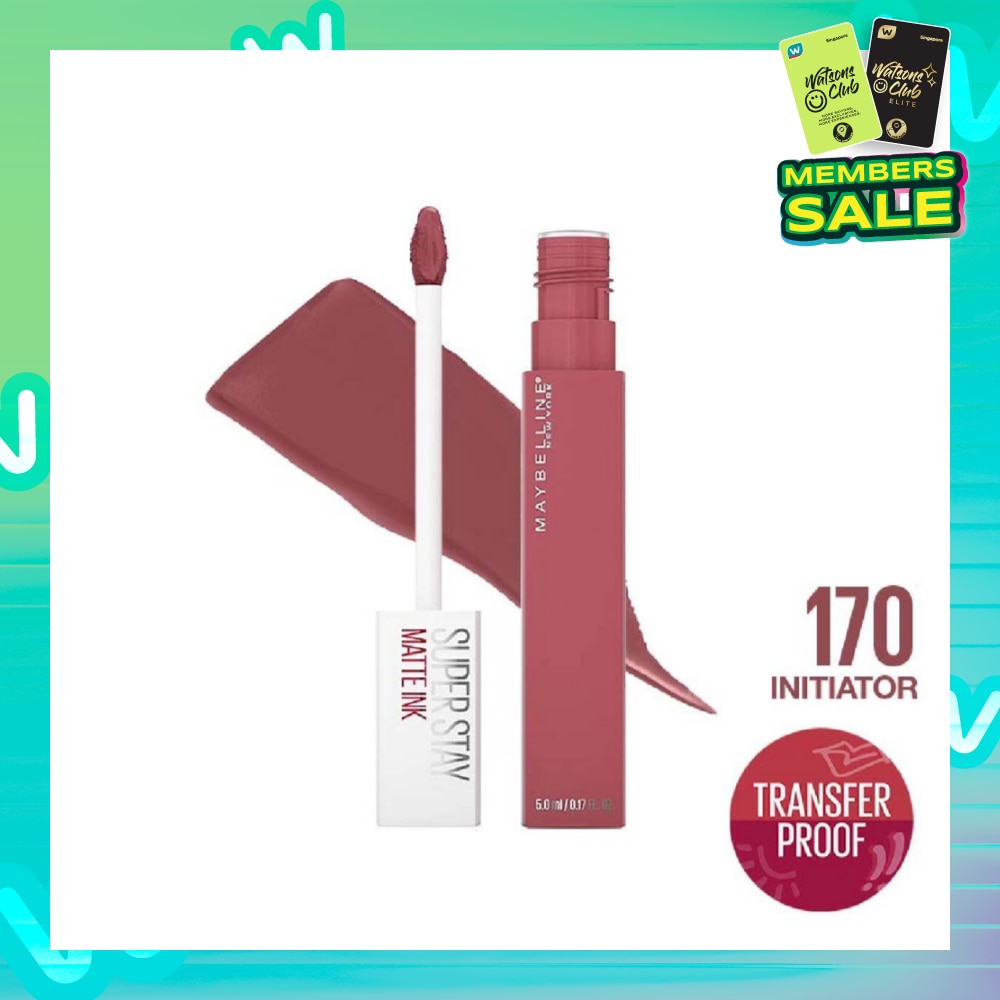 Superstay Matte Ink Long Lasting Liquid Lipstick 170 Initiator 5ml