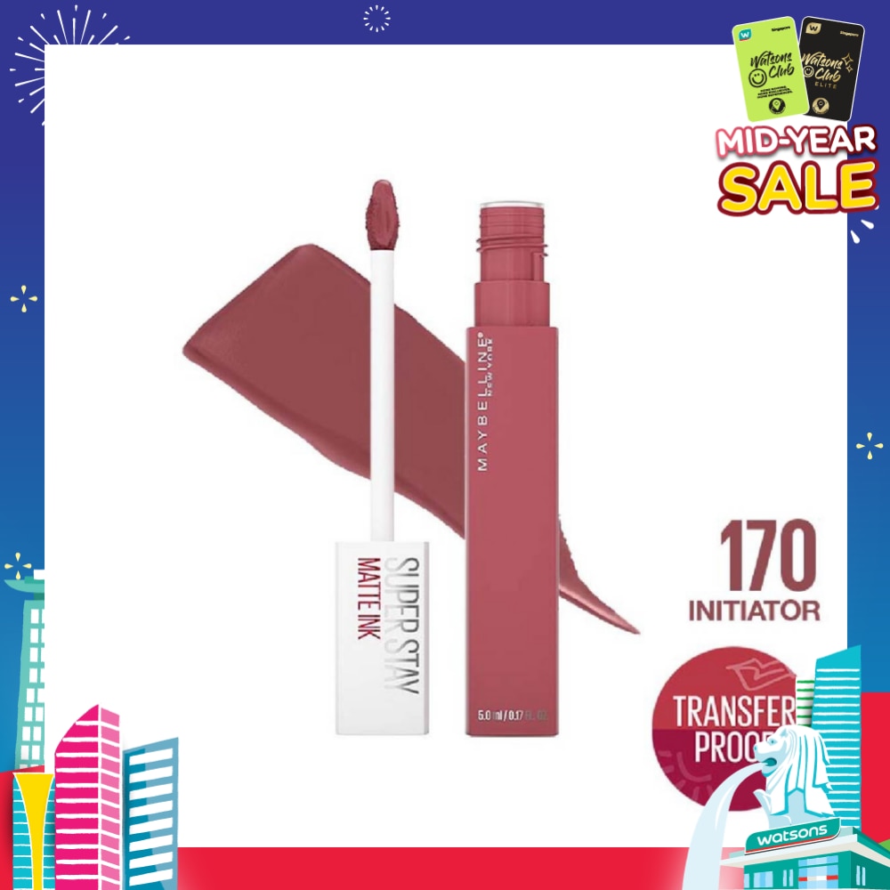 Superstay Matte Ink Long Lasting Liquid Lipstick 170 Initiator 5ml