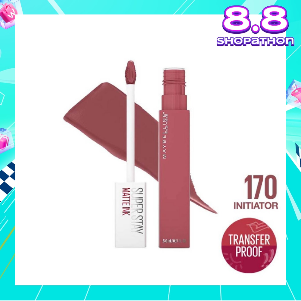 MAYBELLINE Superstay Matte Ink Long Lasting Liquid Lipstick 170 Initiator 5ml